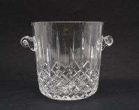Lot 375 - Cut glass Champagne bucket