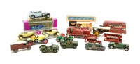 Lot 142 - A collection of playworn diecast toys