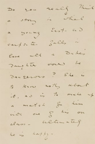 Lot 479 - Oscar Wilde- Autograph Letter