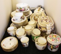 Lot 348 - A collection of 19th century and later Stevenson and Hancock porcelain