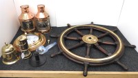 Lot 331 - A collection of nautical items