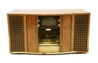 Lot 584 - A vintage Decca walnut cased stereogram