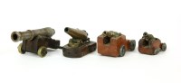 Lot 90 - A group of four miniature cannon