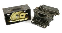 Lot 264 - An Underwood typewriter