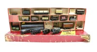Lot 349 - A TTR trainset Flying Scotsman with track and a Mabel Lucie Attwell print
