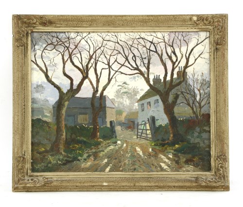Lot 475 - Hugh E Ridge (1899-1976)
TREE-LINED GATED PATH