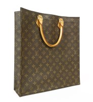 Lot 455 - A Louis Vuitton Sac Plat monogram handbag