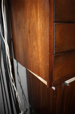 Lot 276 - A rosewood sideboard