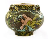 Lot 5 - An Italian earthenware vase
