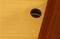 Lot 296 - A Danish five drawer teak chest