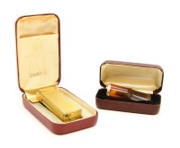 Lot 60 - A Dunhill gold plated lighter