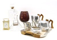Lot 357 - A chrystal glass decanter