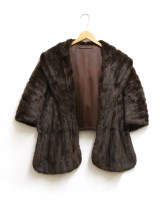 Lot 547 - A mink fur jacket with silk lining