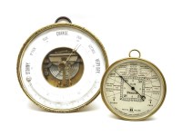 Lot 284 - A Negretti and Zambra Admiral Fitzroy's storm mercury barometer