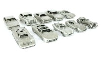 Lot 338A - A collection of Franklin Mint Precision model cars