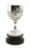 Lot 213 - A London silver cup '1926 Christie Northern Dart