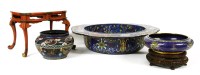 Lot 375 - A Chinese cloisonne censer
