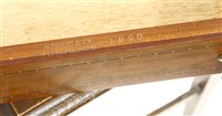 Lot 164 - An Edwardian inlaid mahogany writing table