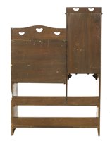 Lot 341 - An Arts and Crafts mahogany desk