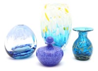Lot 350 - A collection of mixed Mdina glassware