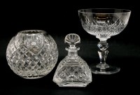 Lot 351 - A collection of cut glassware