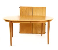 Lot 654A - A Danish teak dining table