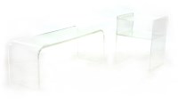 Lot 642 - A Lucite table