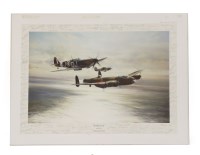 Lot 581 - Robert Taylor 'Memorial Flight' print