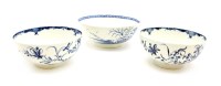 Lot 282 - A composed pair of 18th century Worcester porcelain bowls