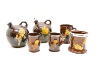 Lot 349 - Six items of Royal Doulton Kingsware