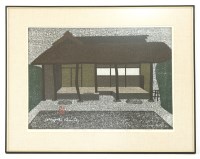 Lot 490 - Kiyoshi Saito (1907-1997) Katsura Kyoto Lithograph in colours