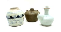 Lot 407A - A Chinese blue and white jar