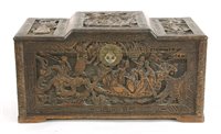 Lot 611 - A Chinese camphorwood chest