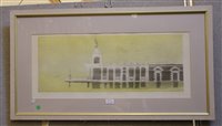 Lot 647A - Patrick Procktor
VENICE LITHOGRAPH
yellow and black