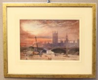 Lot 575 - John Haley (1888-1954)
WESTMINSTER BRIDGE
Signed l.r.