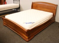 Lot 651 - A modern cherrywood double bed