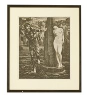 Lot 57 - After Sir Edward Coley Burne-Jones 'THE ROCK OF DOOM'; 'LE CHANT D' ARMOUR'