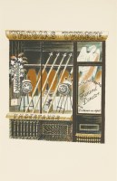 Lot 95 - Eric Ravilious (1903-1942) 'UNDERTAKER' Lithograph