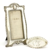 Lot 108A - A silver photograph frame by W H Leather & Son