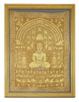 Lot 481A - A late 19th Century thangka