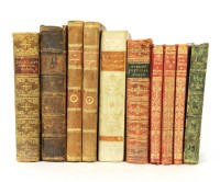 Lot 382 - FINE BINDING: A large quantity of full and half leather bound volumes.  (Qty)
