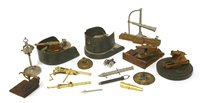Lot 170 - A collection of miniature model guns