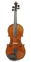 Lot 619 - A German violin