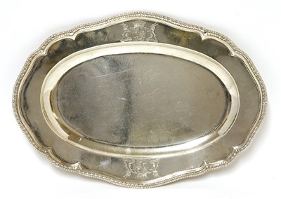 Lot 133 - A George III silver serving dish