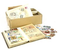 Lot 350 - A large quantity of GB and World stamps