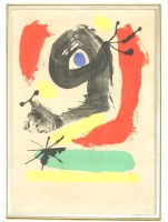 Lot 511 - After Joan Miró, ABSTRACT COMPOSITION Offset...