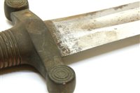 Lot 407 - A French 1831 pattern short sword (Gladius)