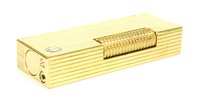 Lot 29 - A gold plated Dunhill lighter