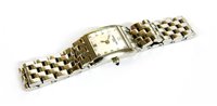 Lot 44 - A ladies stainless steel Raymond Weil quartz bracelet watch