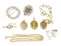Lot 55 - A collection of jewellery